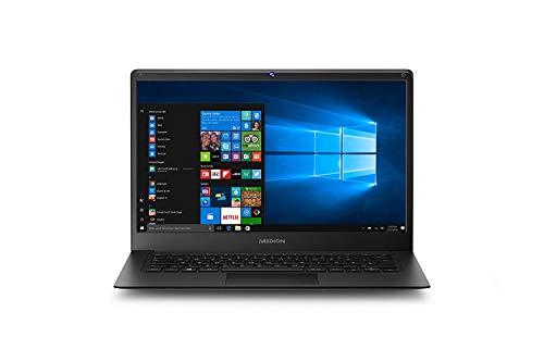 Medion E4241 35,5 cm (14 Zoll Full HD) Notebook (Intel Atom Z8350, 2GB RAM, 64GB Flash-Speicher, Intel HD-Grafik, Win 10 Home) von MEDION