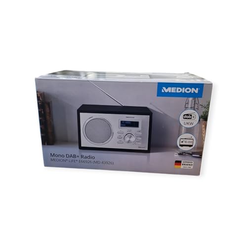 Medion MD 43926 DAB+ Radio, Mono, Bluetooth, UKW, LCD, Wecker, schwarz Medion MD 43926 DAB+ Radio, Mono, Bluetooth, UKW, LCD, Wecker, schwarz von MEDION