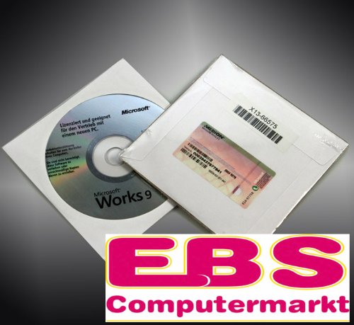 Works 9.0 (OEM CD), Textverarbeitungs-Software, DE Version von MEDION