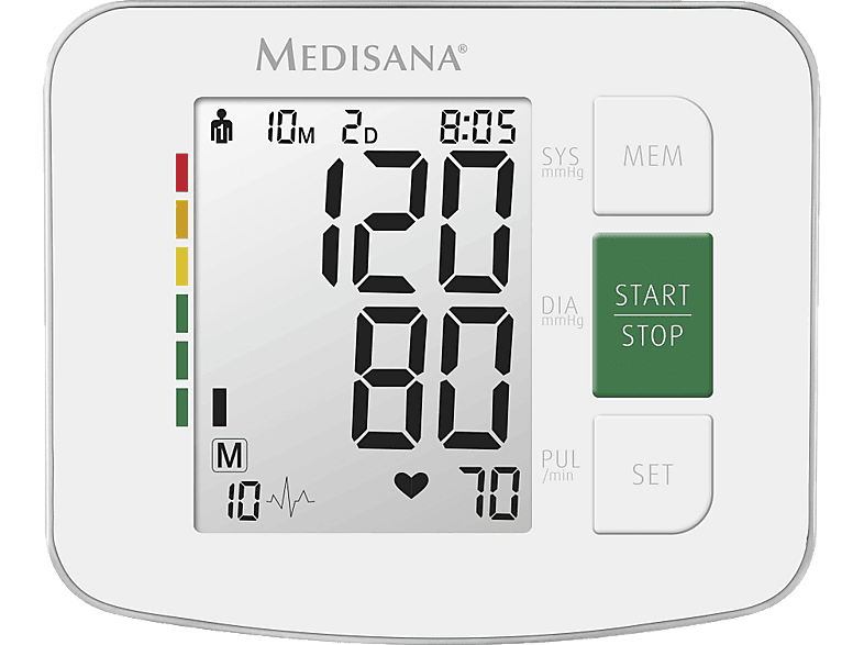 MEDISANA BU 512 Oberarm-Blutdruckmessgerät MEDISANA BU 512 Oberarm-Blutdruckmessgerät von MEDISANA