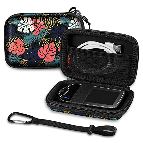 MEDMAX Tasche fürFreestyle Libre 3/2 / Libre Reader, Hartschalen Schutzhülle für Blutzuckermessgerät, Leichte stoßfeste Aufbewahrungstasche mit Clip und Griff für Diabetiker, Blätter MEDMAX Tasche fürFreestyle Libre 3/2 / Libre Reader, Hartschalen Schutzhülle für Blutzuckermessgerät, Leichte stoßfeste Aufbewahrungstasche mit Clip und Griff für Diabetiker, Blätter von MEDMAX