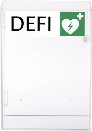 MEDX5 AED-AI-PLX-AL DEFI-Wandkasten Innenbereich mit Alarm von MEDX5