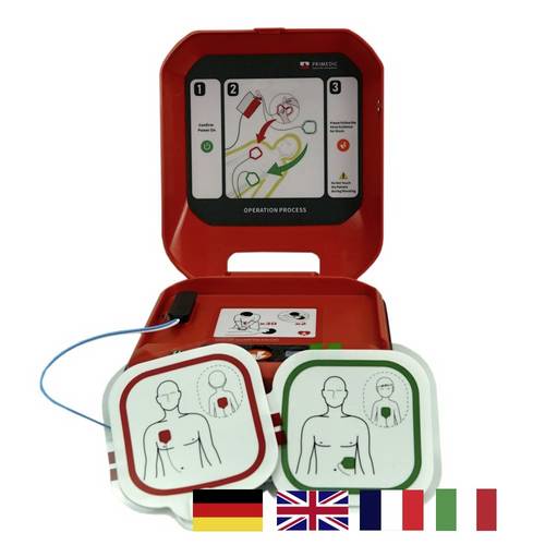 MEDX5 Primedic HeartSave Y Defibrillator Innenbereich mit Sprachanweisungen von MEDX5