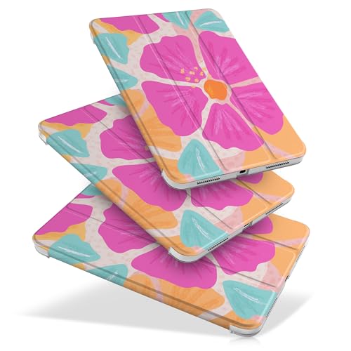MEEgoodo Schutzhülle für iPad Air 27,9 cm (11 Zoll) 2025 2024 mit M3 M2 Chip, Hülle für iPad Air 5. / 4. Generation 27,7 cm (11 Zoll) 2022 2020, Tablet-Hülle mit seidiger Textur und transparenter von MEEgoodo