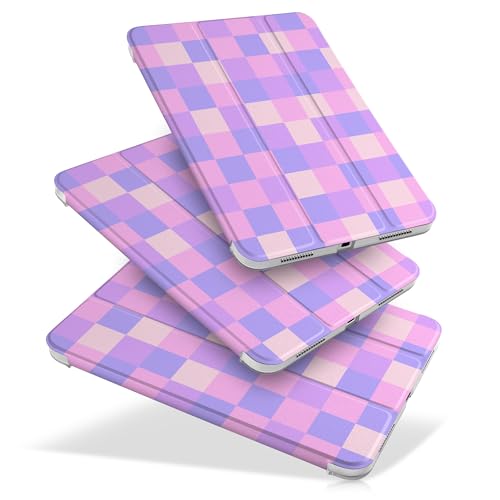 MEEgoodo Schutzhülle für iPad Air 27,9 cm (11 Zoll) 2025 2024 mit M3 M2 Chip, Hülle für iPad Air 5. / 4. Generation 27,7 cm (11 Zoll) 2022 2020, Tablet-Hülle mit seidiger Textur und transparenter von MEEgoodo