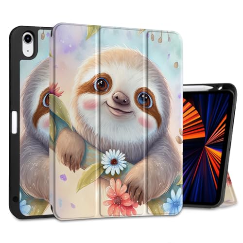 MEEgoodo Schutzhülle für iPad Air 27,9 cm (11 Zoll) 7. / 6. Generation 2025 2024 mit M3 M2 Chip, Hülle für iPad Air 5. / 4. Generation 27,7 cm (11 Zoll) 2022 2020, Tablet-Hülle mit weicher von MEEgoodo