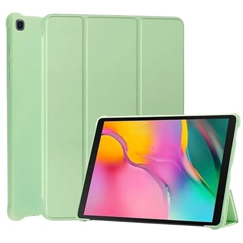 MEFEPLPBZC Dreifach faltbares Standgehäuse, geeignet for Samsung Galaxy Tab S7 S8 S9 (11 Zoll), Waben-Wärmeableitung, weiche TPU-Rückseite(RGD,Tab S8 11 inch) von MEFEPLPBZC
