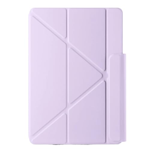 MEFEPLPBZC Faltbare, Starke magnetische Smart-Tablet-Hülle, geeignet for Huawei MatePad Pro 2024 MRO-W00 W10 12,2 Zoll Standabdeckung(Lilac) von MEFEPLPBZC