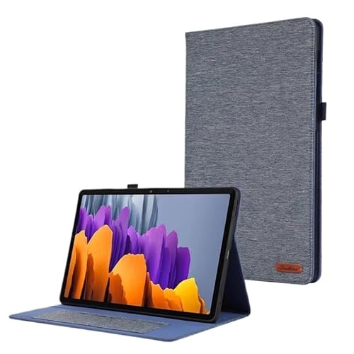 MEFEPLPBZC Flip PU Leder Stand Tablet Schutzhülle Geeignet for Samsung Galaxy Tab S8 S9 11 "S9 FE 10,9 SM-X700 X710 X510 Abdeckung(Blue,S9 11inch) von MEFEPLPBZC