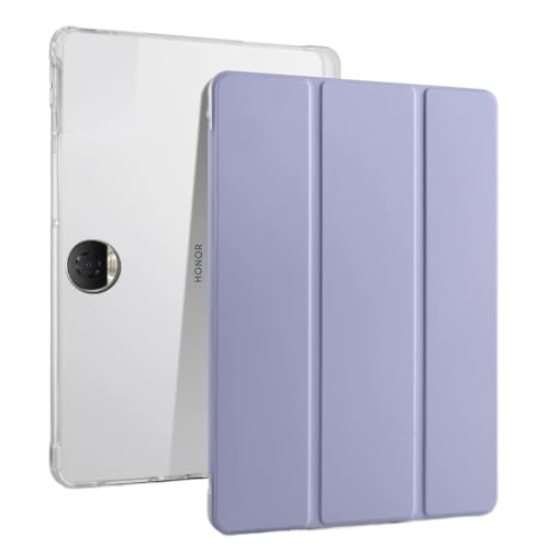 MEFEPLPBZC Magnetische Smart Stand Tablet-Abdeckung passend for Huawei Honor Pad 9 12.1 Zoll HEY2-W09 W19 2024 mit Bleistifthalter-Hülle(Lavend) von MEFEPLPBZC