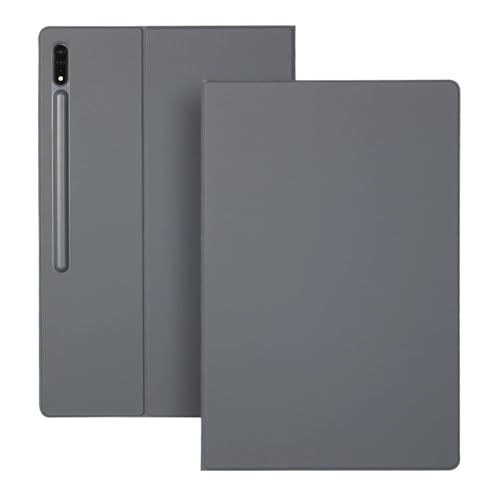 MEFEPLPBZC Magnetische Tablet-Hülle mit Ständer, geeignet for Samsung Galaxy Tab S10 S9 Ultra 14,6 Zoll, automatisches Aufwachen/Schlafen mit S-Stifthalter(Gray,Tab S9 Ultra 14.6) von MEFEPLPBZC