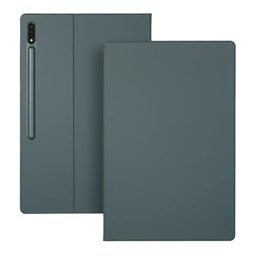 MEFEPLPBZC Magnetische Tablet-Hülle mit Ständer, geeignet for Samsung Galaxy Tab S10 S9 Ultra 14,6 Zoll, automatisches Aufwachen/Schlafen mit S-Stifthalter(Green,Tab S10 Ultra 14.6) von MEFEPLPBZC