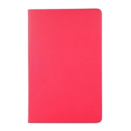 MEFEPLPBZC Rotierende Smart Flip Stand Case passend for Huawei Honor X8 Pro 11,5" ELN-W09 2023 mit Wake Up/Sleep Cover(Rose red) von MEFEPLPBZC