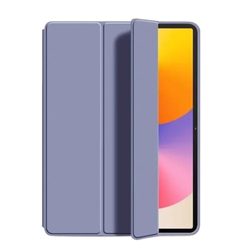 MEFEPLPBZC Smart Tablet Case Geeignet for Huawei MatePad SE 11 Zoll AGS6-W00 PU-Leder Dreifach Faltbare magnetische Standabdeckung(Lavender) von MEFEPLPBZC