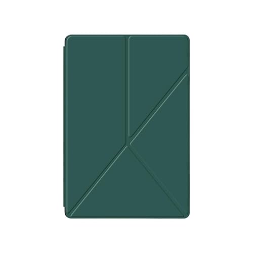 MEFEPLPBZC Y-Fold Smart Tablet Case Geeignet for Samsung Galaxy Tab S10 Plus 12,4 Zoll Magnetische Abdeckung Auto Sleep mit S Pen Slot(Green) von MEFEPLPBZC