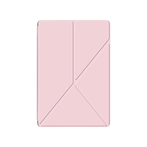 MEFEPLPBZC Y-Fold Smart Tablet Case Geeignet for Samsung Galaxy Tab S10 Plus 12,4 Zoll Magnetische Abdeckung Auto Sleep mit S Pen Slot(Pink) von MEFEPLPBZC