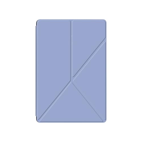 MEFEPLPBZC Y-Fold Smart Tablet Case Geeignet for Samsung Galaxy Tab S10 Plus 12,4 Zoll Magnetische Abdeckung Auto Sleep mit S Pen Slot(Purple) von MEFEPLPBZC