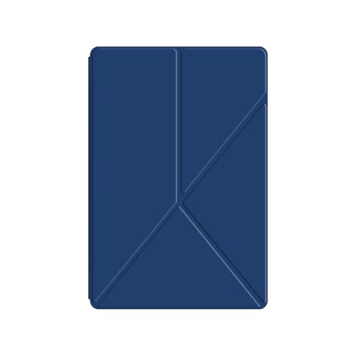 MEFEPLPBZC Y-faltbares intelligentes Magnetgehäuse, geeignet for Samsung Galaxy Tab S10 FE Plus 13,1 Zoll SM-X620 X626B 2025 mit S-Stifthalterabdeckung(Dark Blue) von MEFEPLPBZC