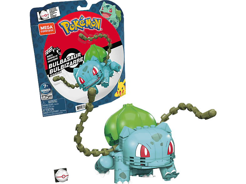 MEGA CONSTRUX Pokémon Medium Bisasam Bauset, Mehrfarbig MEGA CONSTRUX Pokémon Medium Bisasam Bauset, Mehrfarbig von MEGA CONSTRUX