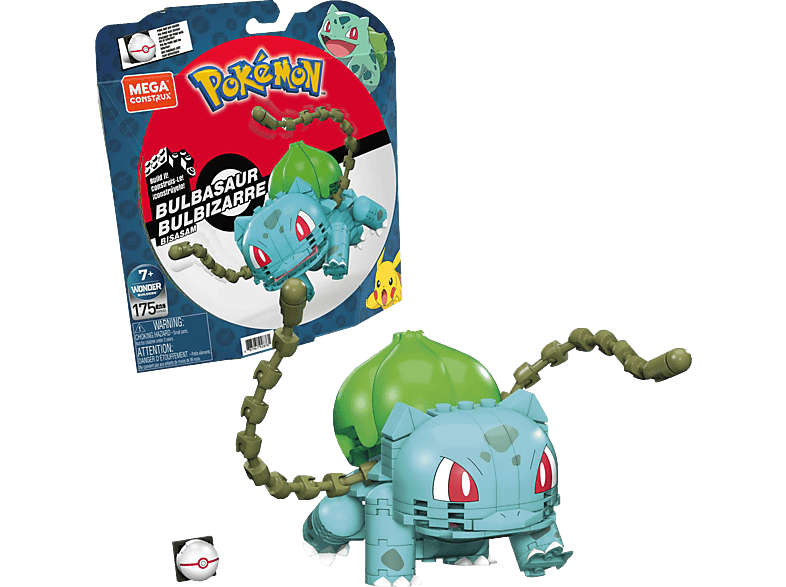 MEGA CONSTRUX Pokémon Medium Bisasam Bauset Mehrfarbig von MEGA CONSTRUX