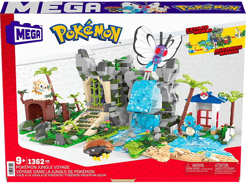 MEGA CONSTRUX Pokémon Ultimate Jungle Expedition Bauset, Mehrfarbig MEGA CONSTRUX Pokémon Ultimate Jungle Expedition Bauset, Mehrfarbig von MEGA CONSTRUX