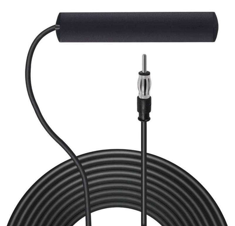 MEGAGOODS Auto FM Antenne 3M Signalverstärker Universal für PKW Boot RV DE. Autoradio-Ersatzantennenstab (Klarer Sound), Wetterfeste Materialien von MEGAGOODS