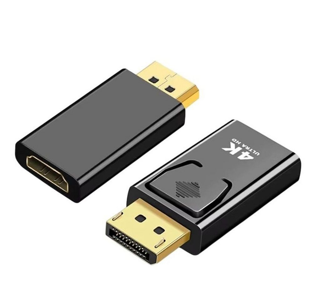 MEGAGOODS DisplayPort auf HDMI Adapter 4K UHD DP Stecker auf HDMI Buchse DE. HDMI-Adapter DisplayPort Stecker zu HDMI Buchse, Hochwertiges Kunststoffgehäuse MEGAGOODS DisplayPort auf HDMI Adapter 4K UHD DP Stecker auf HDMI Buchse DE. HDMI-Adapter DisplayPort Stecker zu HDMI Buchse, Hochwertiges Kunststoffgehäuse von MEGAGOODS