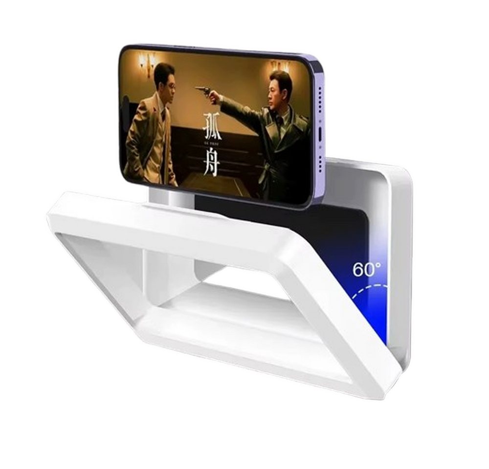 MEGAGOODS Handyhalterung Wand Touchscreen Duschbox Toilette selbstklebend DE. Smartphone-Halterung, (Wasserdicht, 60° Klappmechanismus) von MEGAGOODS