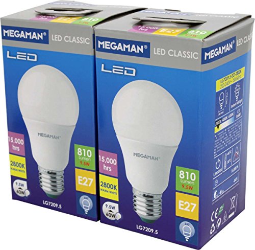 IDV (Megaman) LED-Classic-Lampe MM21945 (VE2) E27/828 A60 LED-Lampe/Multi-LED 4020856219452 von MEGAMAN