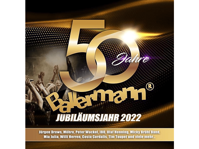 VARIOUS - 50 Jahre Ballermann (Jubiläumsjahr 2022) (CD) von MEGAMIX