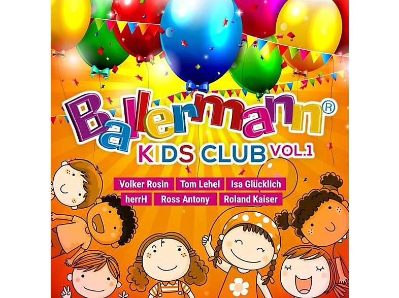 VARIOUS - Ballermann Kids Club Vol.1 (CD) von MEGAMIX