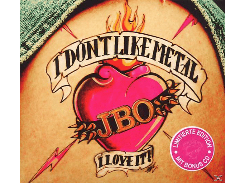 J.B.O. - I Don't Like Metal Love It (Ltd. Edition) (CD + Bonus-CD) von MEGAPRESS GMBH & CO.KG