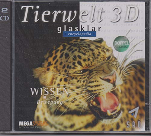 Tierwelt 3D glasklar encyclopedia - Wissen in Bewegung - Doppel CD-Rom von MEGASYSTEMS