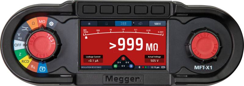 MEGGER 1012-225 - Multifunktionsprüfgerät MFT-X1 von MEGGER