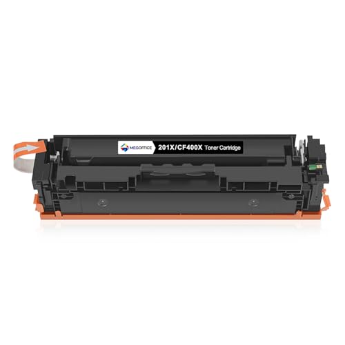MEGOFFICE 201X Toner Schwarz Kompatibel für HP 201X 201A CF400X CF400A Kompatibel für HP Color Laserjet Pro M252n M277n MFP M252dw M277dw M274n M277c6 von MEGOFFICE