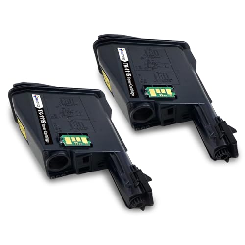MEGOFFICE TK1115 Tonerkartusche Kompatibel für Kyocera TK-1115 TK1115 Toner für FS1041 FS1220MFP FS1320MFP Drucker(2 Schwarz) von MEGOFFICE