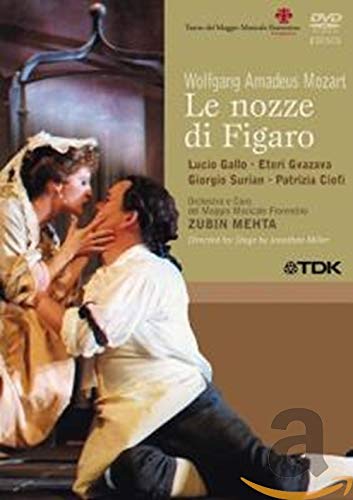 Mozart, Wolfgang Amadeus - Le nozze di Figaro (2 DVDs, NTSC) von MEHTA/GVAZAVA/GALLO/SURIAN