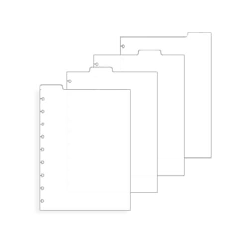 Discbound Dividers 4 Tabs Discbound Notebook 9 Disc Bound Divider Plastic Index Divider Blank Top Tab 1 Set Frosted Dividers for Disc Planner Notebooks Discbound Dividers 4 Tabs Discbound Notebook 9 Disc Bound Divider Plastic Index Divider Blank Top Tab 1 Set Frosted Dividers for Disc Planner Notebooks von MEI YI TIAN