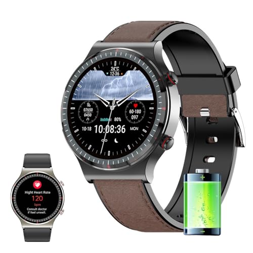 MEIION Sandsberg CFDA EKG Blutsauerstoff Herzfrequenz Gesundheitsüberwachung Smart Watch IP68 wasserdichte für Android und iOS, mit Blutdruckmessung, Pulsmesser, Schrittzähler und GPS-Funktion MEIION Sandsberg CFDA EKG Blutsauerstoff Herzfrequenz Gesundheitsüberwachung Smart Watch IP68 wasserdichte für Android und iOS, mit Blutdruckmessung, Pulsmesser, Schrittzähler und GPS-Funktion von MEIION