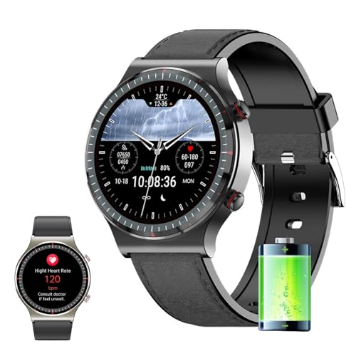 MEIION Sandsberg CFDA EKG Blutsauerstoff Herzfrequenz Gesundheitsüberwachung Smart Watch IP68 wasserdichte für Android und iOS, mit Blutdruckmessung, Pulsmesser, Schrittzähler und GPS-Funktion MEIION Sandsberg CFDA EKG Blutsauerstoff Herzfrequenz Gesundheitsüberwachung Smart Watch IP68 wasserdichte für Android und iOS, mit Blutdruckmessung, Pulsmesser, Schrittzähler und GPS-Funktion von MEIION