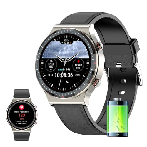 MEIION Sandsberg CFDA EKG Blutsauerstoff Herzfrequenz Gesundheitsüberwachung Smart Watch IP68 wasserdichte für Android und iOS, mit Blutdruckmessung, Pulsmesser, Schrittzähler und GPS-Funktion MEIION Sandsberg CFDA EKG Blutsauerstoff Herzfrequenz Gesundheitsüberwachung Smart Watch IP68 wasserdichte für Android und iOS, mit Blutdruckmessung, Pulsmesser, Schrittzähler und GPS-Funktion von MEIION