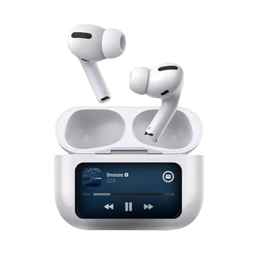 MEIION TouchPods - Kabellose Bluetooth Kopfhörer mit Bildschirm Bluetooth In Ear Kopfhörer mit LED Touchscreen mit Geräuschunterdrückung und Smart Touch MEIION TouchPods - Kabellose Bluetooth Kopfhörer mit Bildschirm Bluetooth In Ear Kopfhörer mit LED Touchscreen mit Geräuschunterdrückung und Smart Touch von MEIION