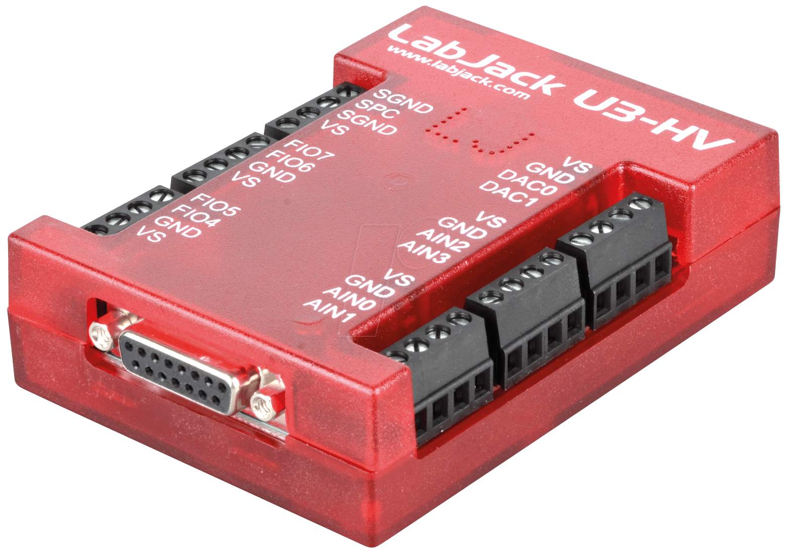 LABJACK U3 HV - USB-Messlabor LabJack U3, 16 I/O-Leitungen, USB von MEILHAUS