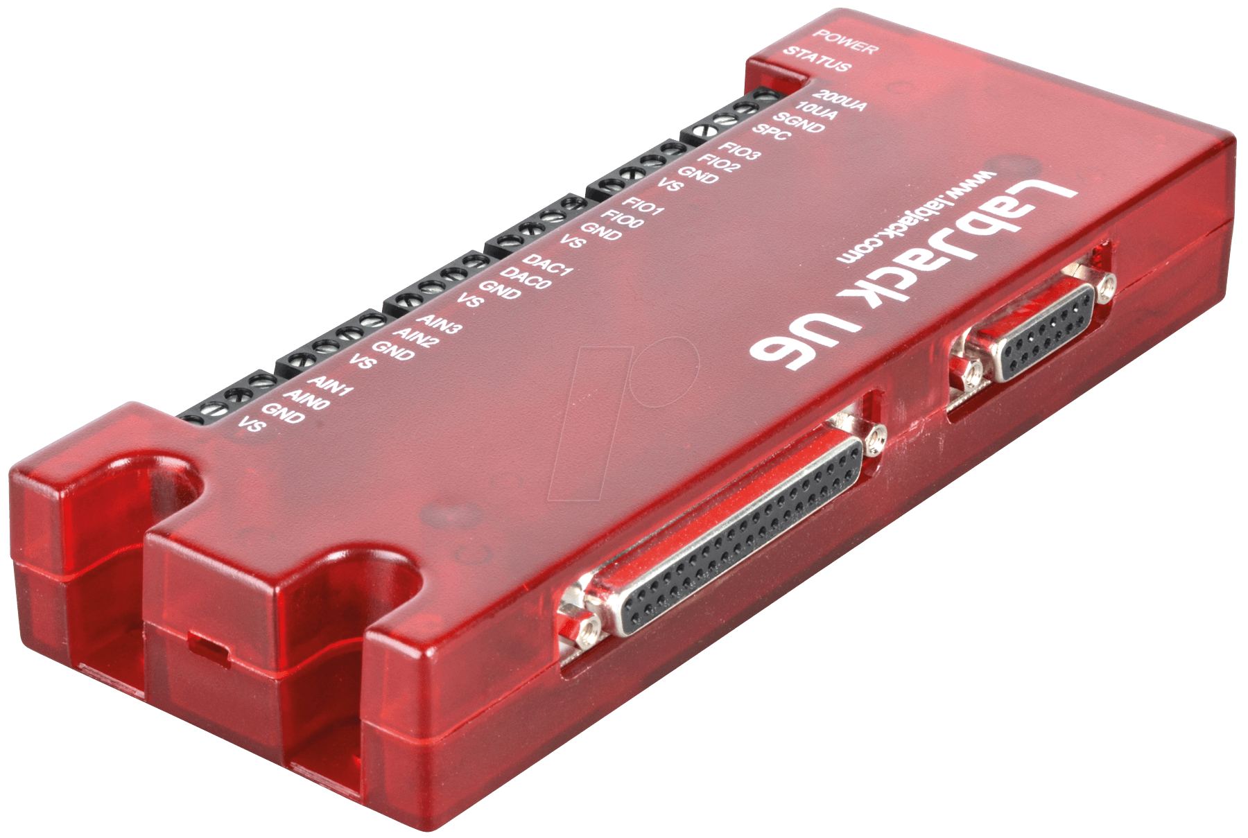 LABJACK U6 - USB-Messlabor LabJack U6, 20 I/O-Leitungen, USB von MEILHAUS