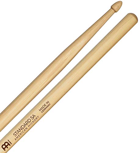 Meinl Stick & Brush 5A Standard Drumsticks (16 Zoll) - American Hickory - Schlagzeug Sticks (SB101) von MEINL STICK & BRUSH