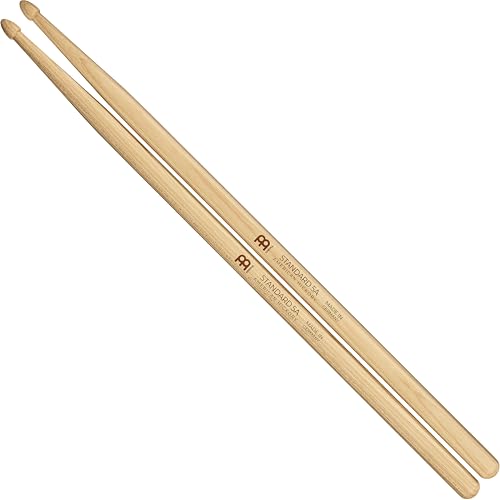 Meinl Stick & Brush 5A Standard Drumsticks (16 Zoll) - American Hickory - Schlagzeug Sticks (SB101) von MEINL STICK & BRUSH