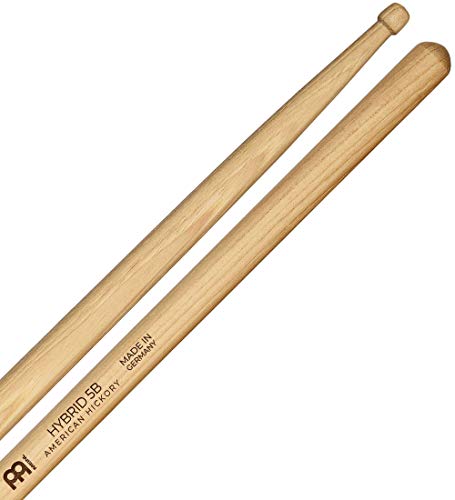 Meinl Stick & Brush 5B Hybrid Drumsticks (16,25 Zoll) - American Hickory - Schlagzeug Sticks (SB107) von MEINL STICK & BRUSH
