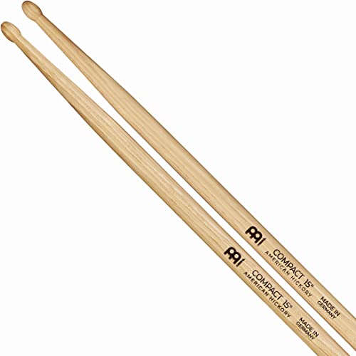 Meinl Stick & Brush Compact 15" Drumsticks (15 Zoll) - Schlagzeug Sticks - Kinder Drumsticks - E-Drum Sticks (SB141) von MEINL STICK & BRUSH