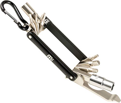Meinl Stick & Brush Drum Tech Schlagzeug Multi-Tool mit Stimmschlüssel und wichtigsten Tools - Schlagzeug Zubehör (SB503) von MEINL STICK & BRUSH