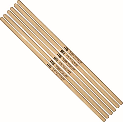 Meinl Stick & Brush Timbales Sticks 3/8" (3-Pack) - Timbale Sticks - Percussion Drumsticks - Timbales Zubehör (SB118-3) von MEINL STICK & BRUSH